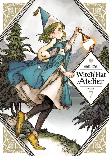 Buchcover und Innenansicht für das Buch: Witch Hat Atelier 7