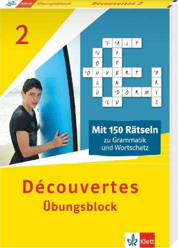 Buchcover und Innenansicht für das Buch: Découvertes 2 (ab 2020) - Übungsblock 2. Lernjahr