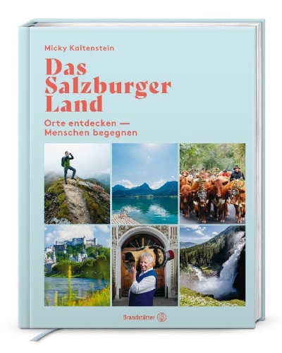 Buchcover und Innenansicht für das Buch: Das Salzburger Land