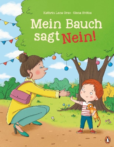 Buchcover und Innenansicht für das Buch: Mein Bauch sagt Nein!