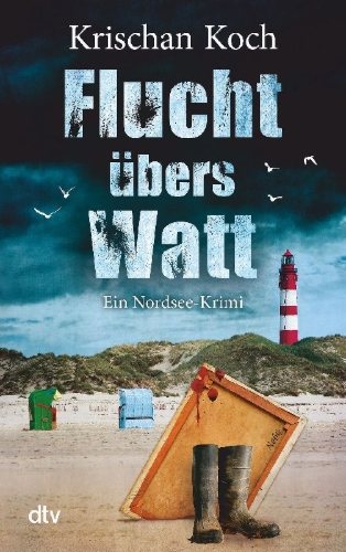 Buchcover und Innenansicht für das Buch: Flucht übers Watt