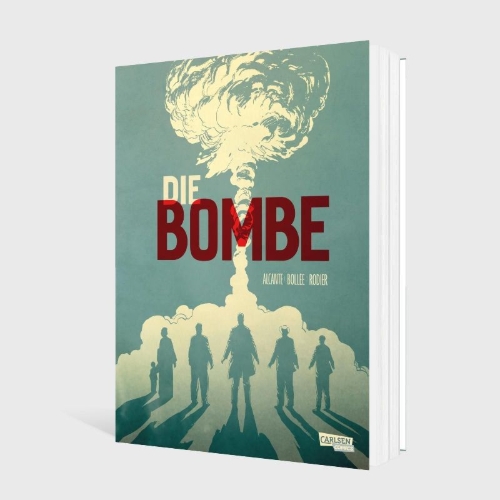Buchcover und Innenansicht für das Buch: LA BOMBE