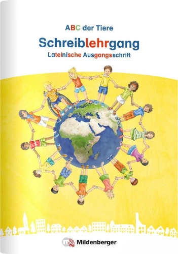 Buchcover und Innenansicht für das Buch: ABC der Tiere Neubearbeitung - Schreiblehrgang LA in Heftform