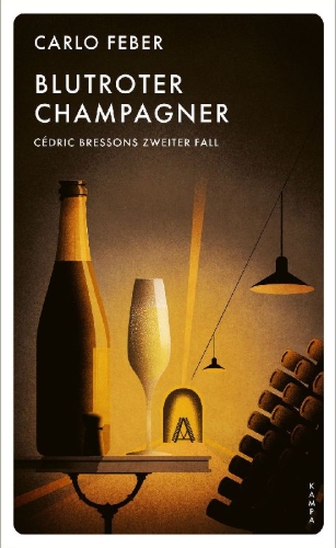 Buchcover und Innenansicht für das Buch: Blutroter Champagner
