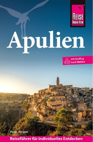 Buchcover und Innenansicht für das Buch: Reise Know-How Reiseführer Apulien
