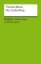 Buchcover und Innenansicht für das Buch: Erläuterungen und Dokumente zu Thomas Mann: Der Zauberberg