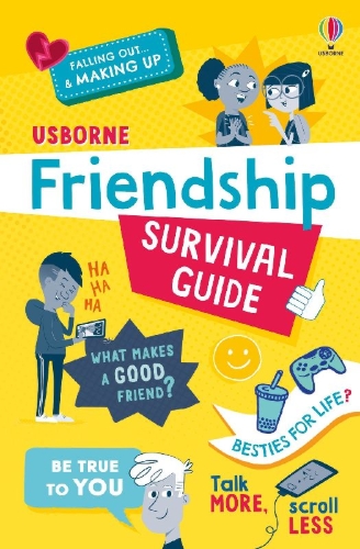 Buchcover und Innenansicht für das Buch: Friendship Survival Guide