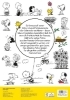 Buchcover und Innenansicht für das Buch: Peanuts: Malblock - Glücksmomente mit den Peanuts