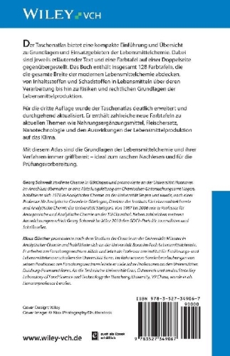 Buchcover und Innenansicht für das Buch: Taschenatlas der Lebensmittelchemie