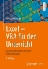 Buchcover und Innenansicht für das Buch: Excel + VBA für den Unterricht