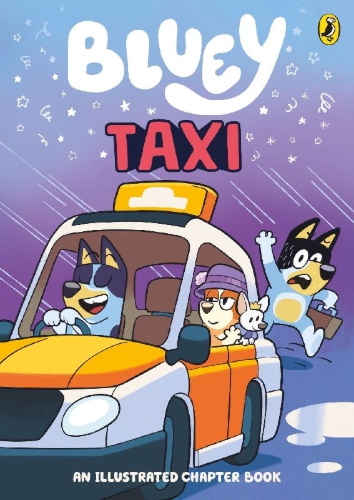 Buchcover und Innenansicht für das Buch: Bluey: Taxi