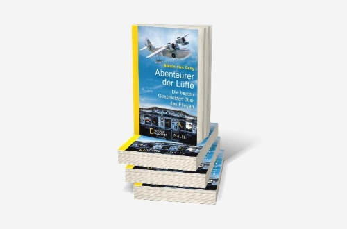 Buchcover und Innenansicht für das Buch: Abenteurer der Lüfte