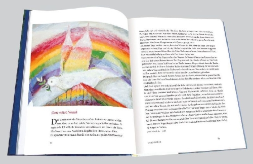 Buchcover und Innenansicht für das Buch: Kinder-Bibel