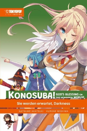 Buchcover und Innenansicht für das Buch: Konosuba! God's Blessing On This Wonderful World! Light Novel 03