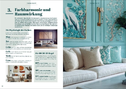 Buchcover und Innenansicht für das Buch: Dein Interior Style Guide