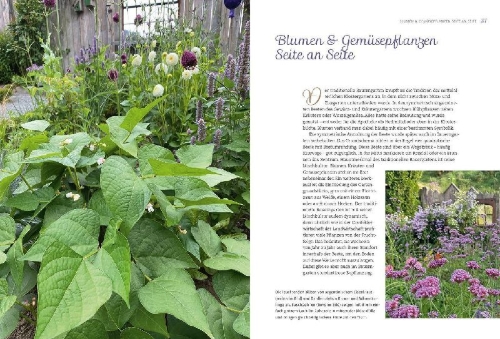Buchcover und Innenansicht für das Buch: Mein traumhafter Landhausgarten