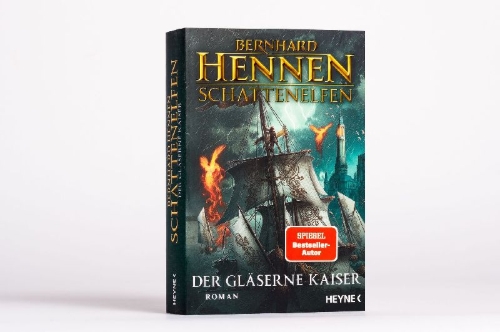 Buchcover und Innenansicht für das Buch: Schattenelfen - Der Gläserne Kaiser