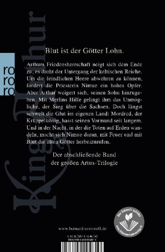 Buchcover und Innenansicht für das Buch: King Arthur: Excalibur