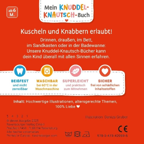 Buchcover und Innenansicht für das Buch: Mein Knuddel-Knautsch-Buch - Sachen suchen. Mein Zuhause