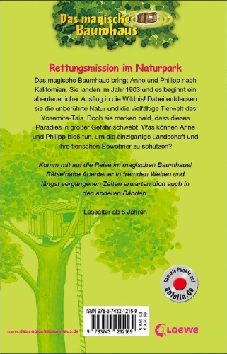 Buchcover und Innenansicht für das Buch: Camp Time in California