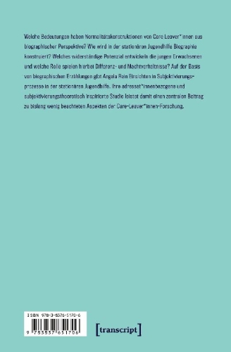 Buchcover und Innenansicht für das Buch: Normalität und Subjektivierung