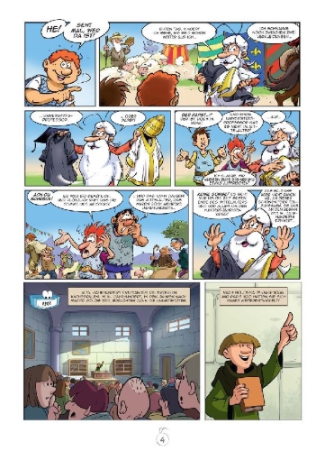 Buchcover und Innenansicht für das Buch: Es war einmal... der Mensch. Band 5