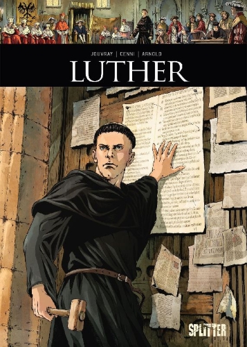 Buchcover und Innenansicht für das Buch: Ils ont fait l'histoire: Luther