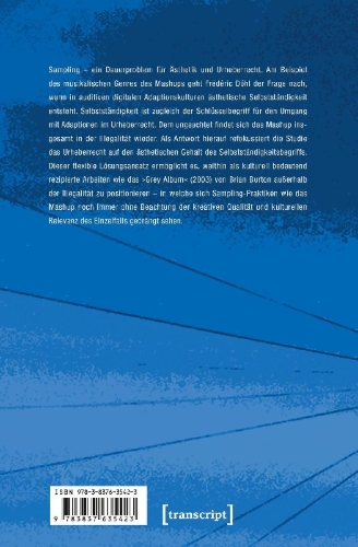 Buchcover und Innenansicht für das Buch: Mashup in der Musik