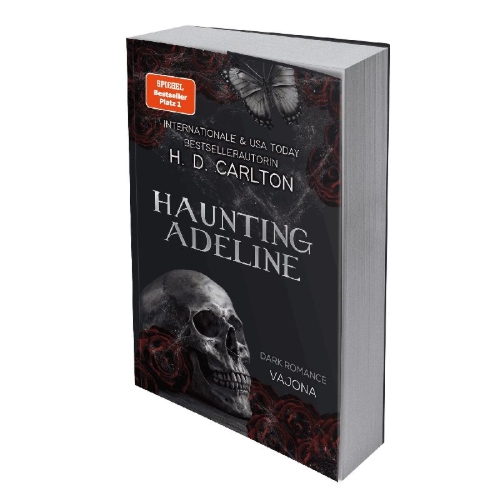 Buchcover und Innenansicht für das Buch: Haunting Adeline