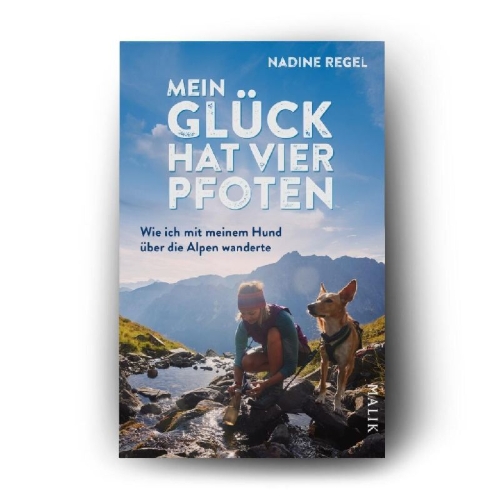 Buchcover und Innenansicht für das Buch: Mein Glück hat vier Pfoten