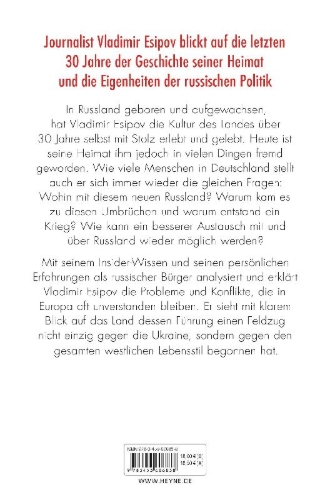 Buchcover und Innenansicht für das Buch: Die russische Tragödie