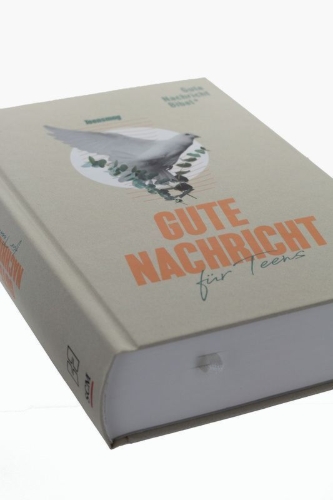 Buchcover und Innenansicht für das Buch: Gute Nachricht für Teens