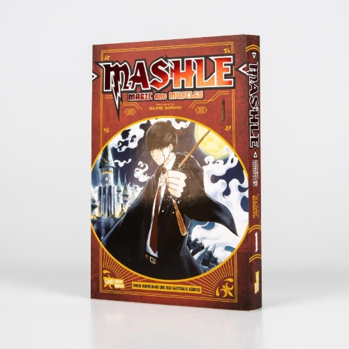 Buchcover und Innenansicht für das Buch: Mashle