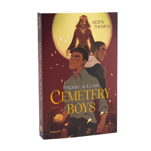 Buchcover und Innenansicht für das Buch: Cemetery Boys