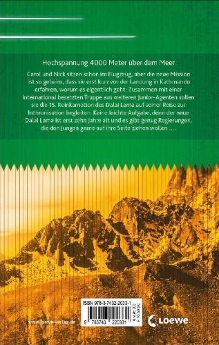 Buchcover und Innenansicht für das Buch: SPY (Band 3) - Operation Himalaya