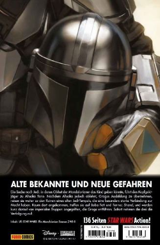 Buchcover und Innenansicht für das Buch: Star Wars: The Mandalorian #5-#8