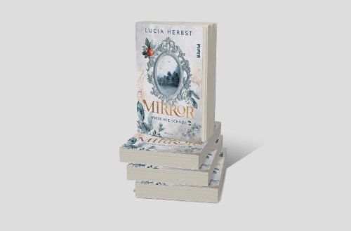 Buchcover und Innenansicht für das Buch: Mirror: Weiß wie Schnee