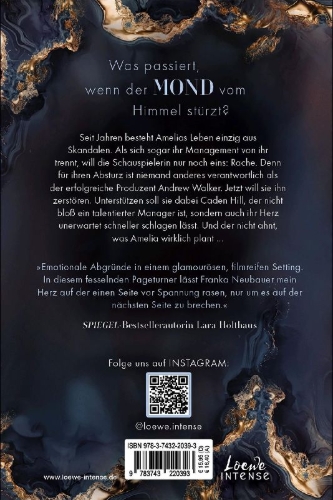 Buchcover und Innenansicht für das Buch: Before the Moon Falls (Scandalous Secrets, Band 2)