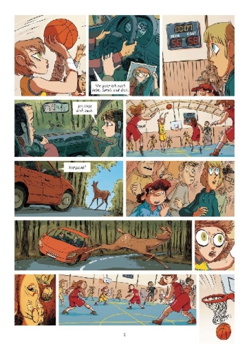 Buchcover und Innenansicht für das Buch: Die Albtraumjäger. Band 2