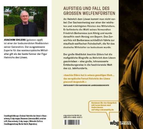 Buchcover und Innenansicht für das Buch: Heinrich der Löwe