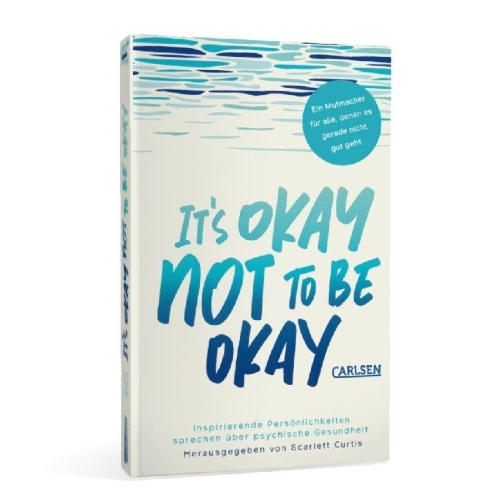 Buchcover und Innenansicht für das Buch: It's not okay to feel blue (and other lies)