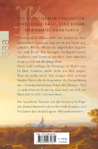 Buchcover und Innenansicht für das Buch: Der Hexenjäger