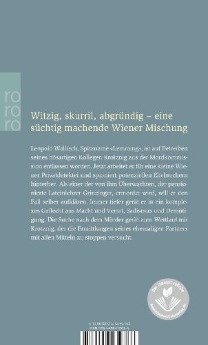 Buchcover und Innenansicht für das Buch: Der Fall des Lemming