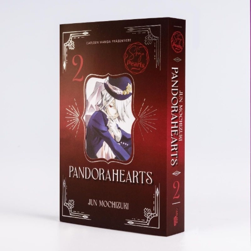 Buchcover und Innenansicht für das Buch: Pandora Hearts