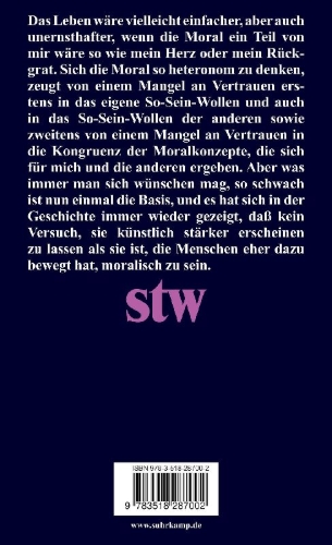 Buchcover und Innenansicht für das Buch: Vorlesungen über Ethik