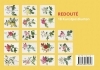 Buchcover und Innenansicht für das Buch: Postkarten-Set Pierre-Joseph Redouté