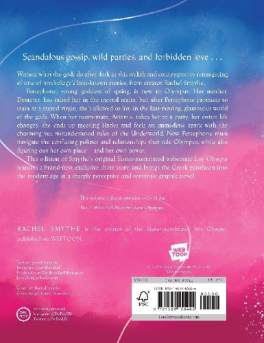 Buchcover und Innenansicht für das Buch: Lore Olympus: Volume 01