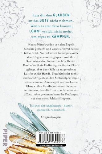 Buchcover und Innenansicht für das Buch: Zorn der Engel