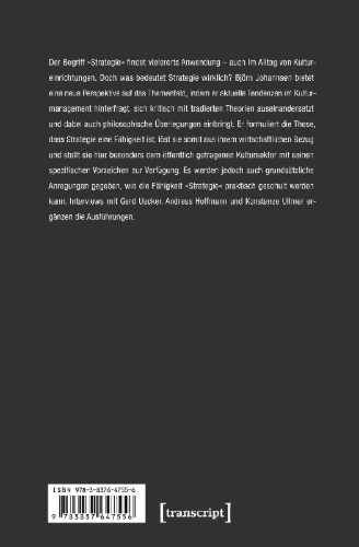 Buchcover und Innenansicht für das Buch: Strategie und Kultur