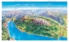 Buchcover und Innenansicht für das Buch: Alpen. Die Kunst der Panoramakarte